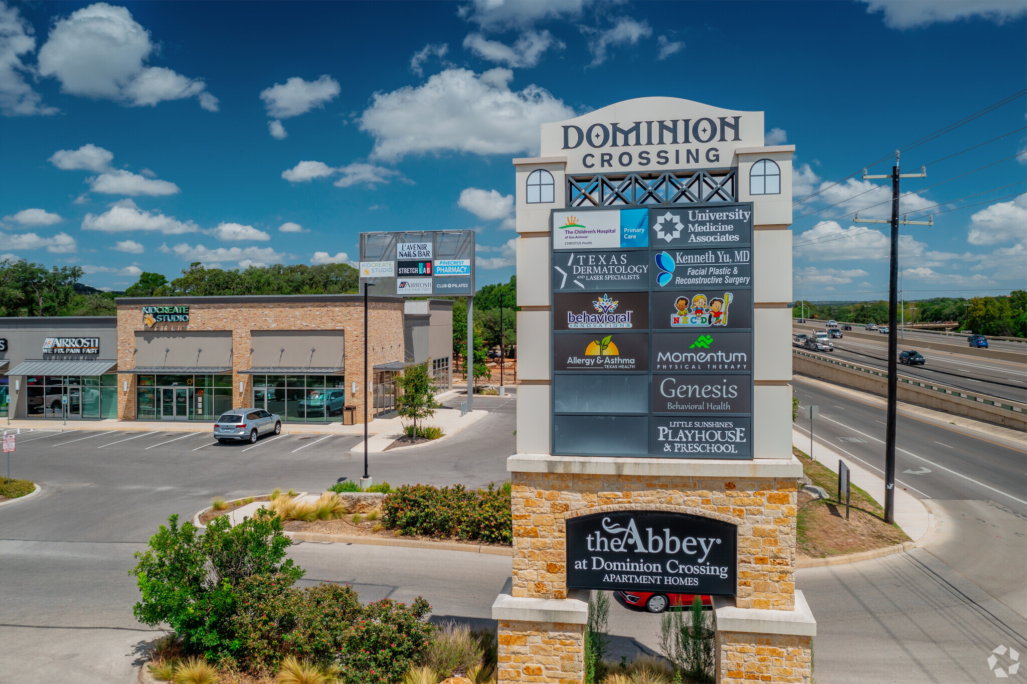 Dominion Crossing San Antonio TX Building With Board