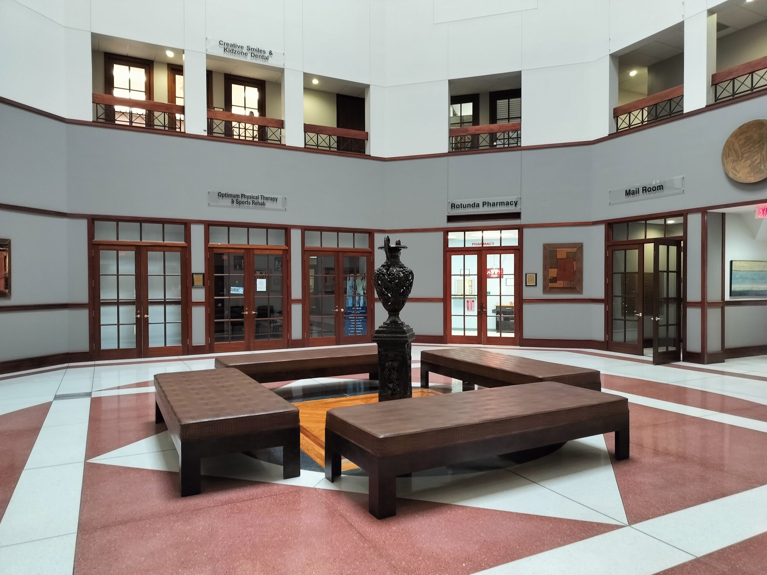 Rotunda Building Waiting area