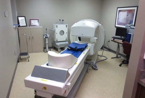 Ten Haggerty Medical Building Inside a diagnostic medical center