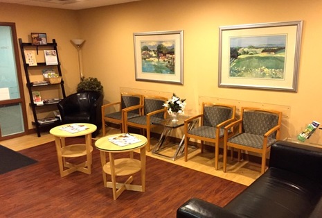 Ten Haggerty Medical Building Waiting Room
