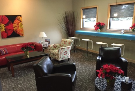 Ten Haggerty Medical Building Waiting Area